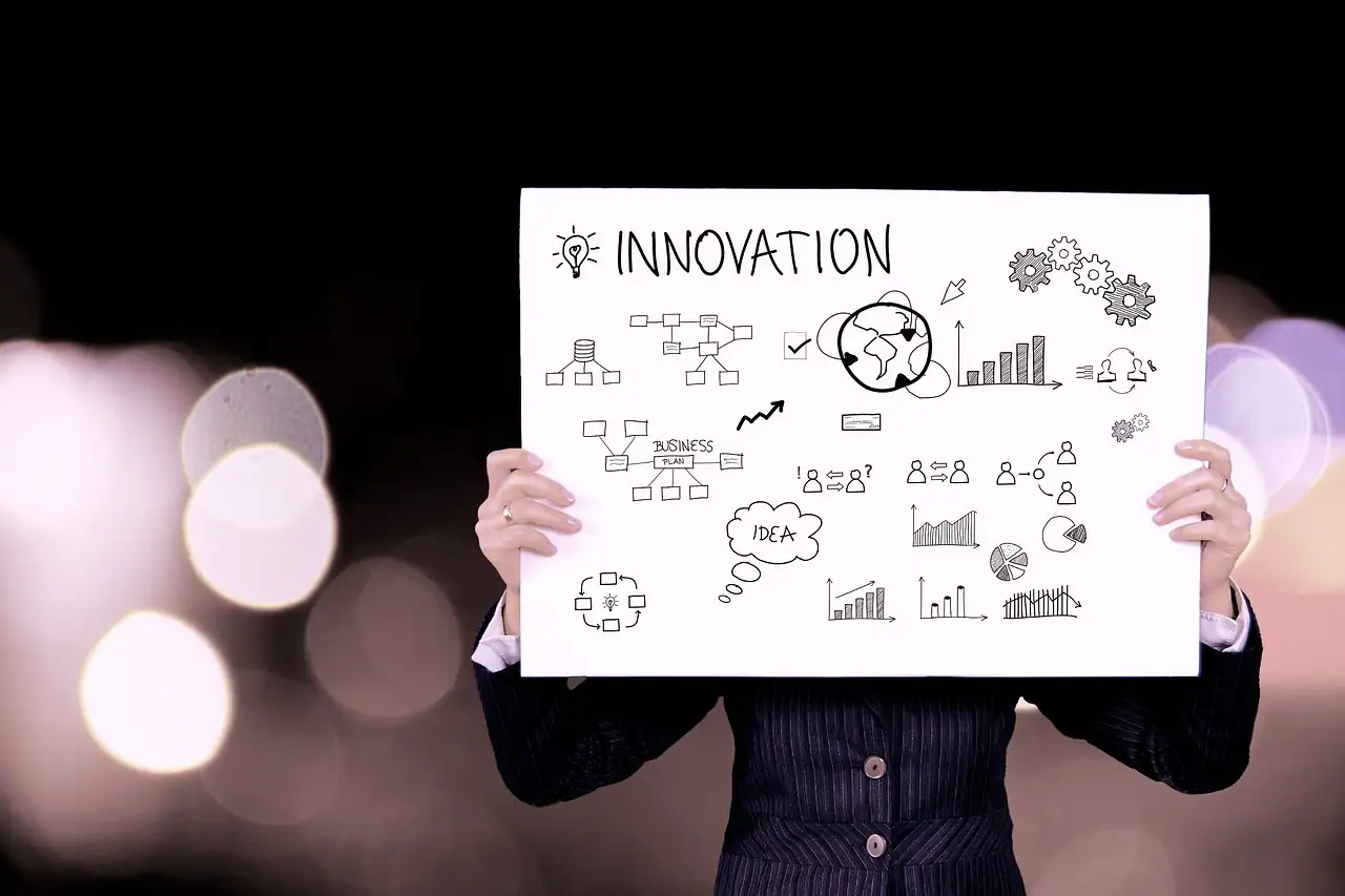 Website innovation concept